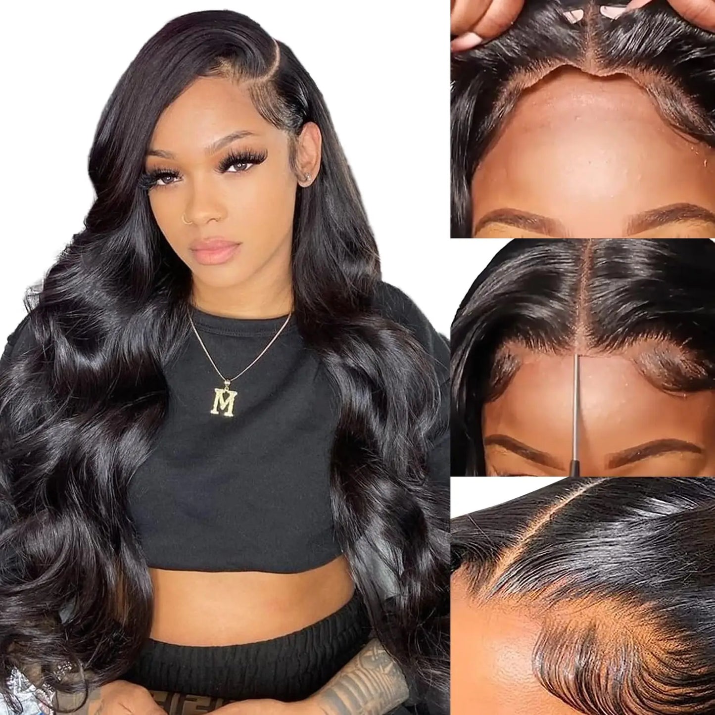 Kelily Hair Ready To Go Glueless HD Lace Closure Wig Body Wave