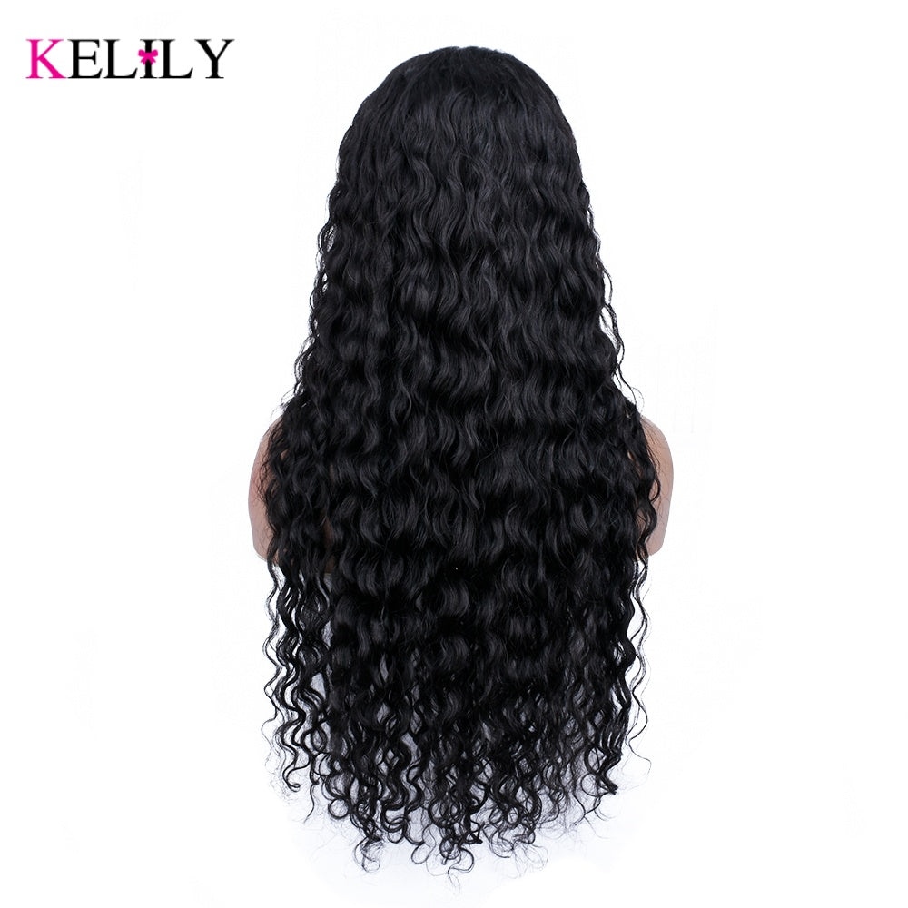 Loose Wave Glueless HD Lace Closure Wig Melted All Skins