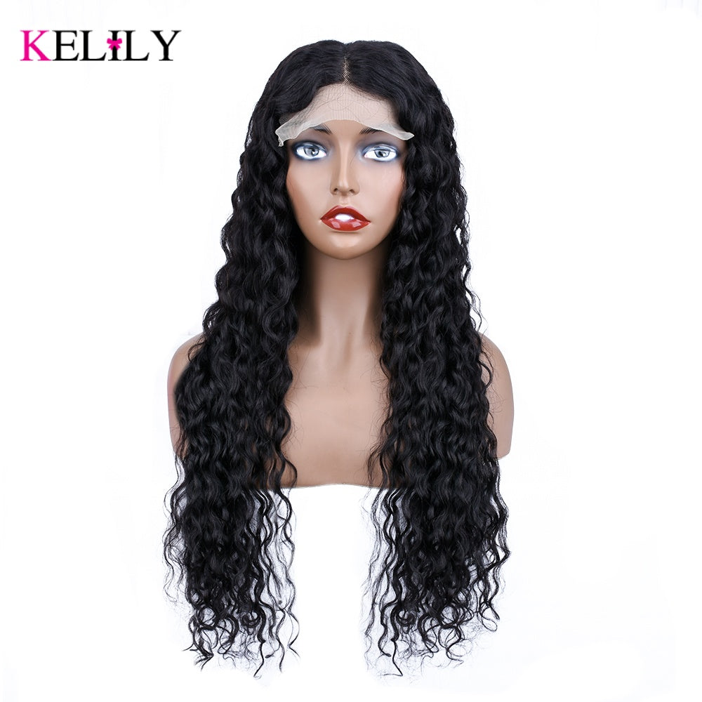 Loose Wave Glueless HD Lace Closure Wig Melted All Skins