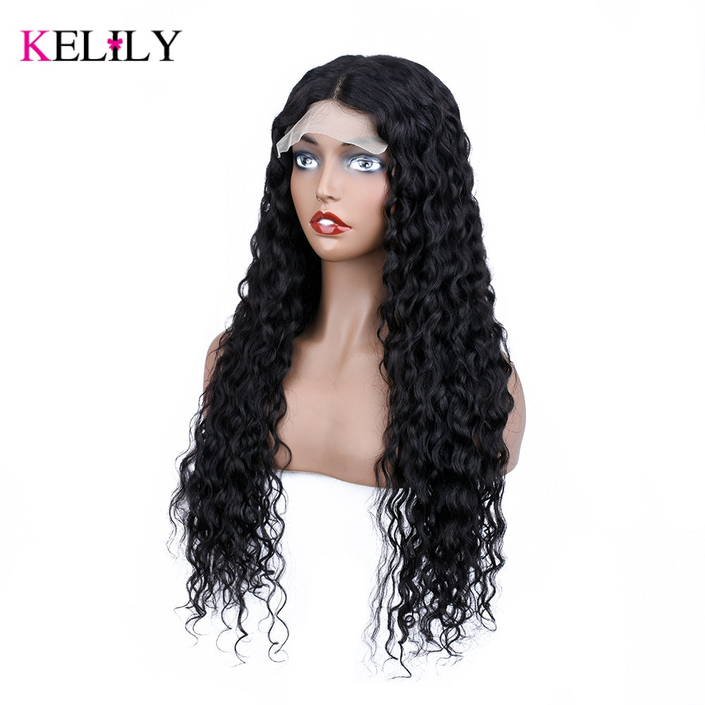 Loose Wave Glueless HD Lace Closure Wig Melted All Skins