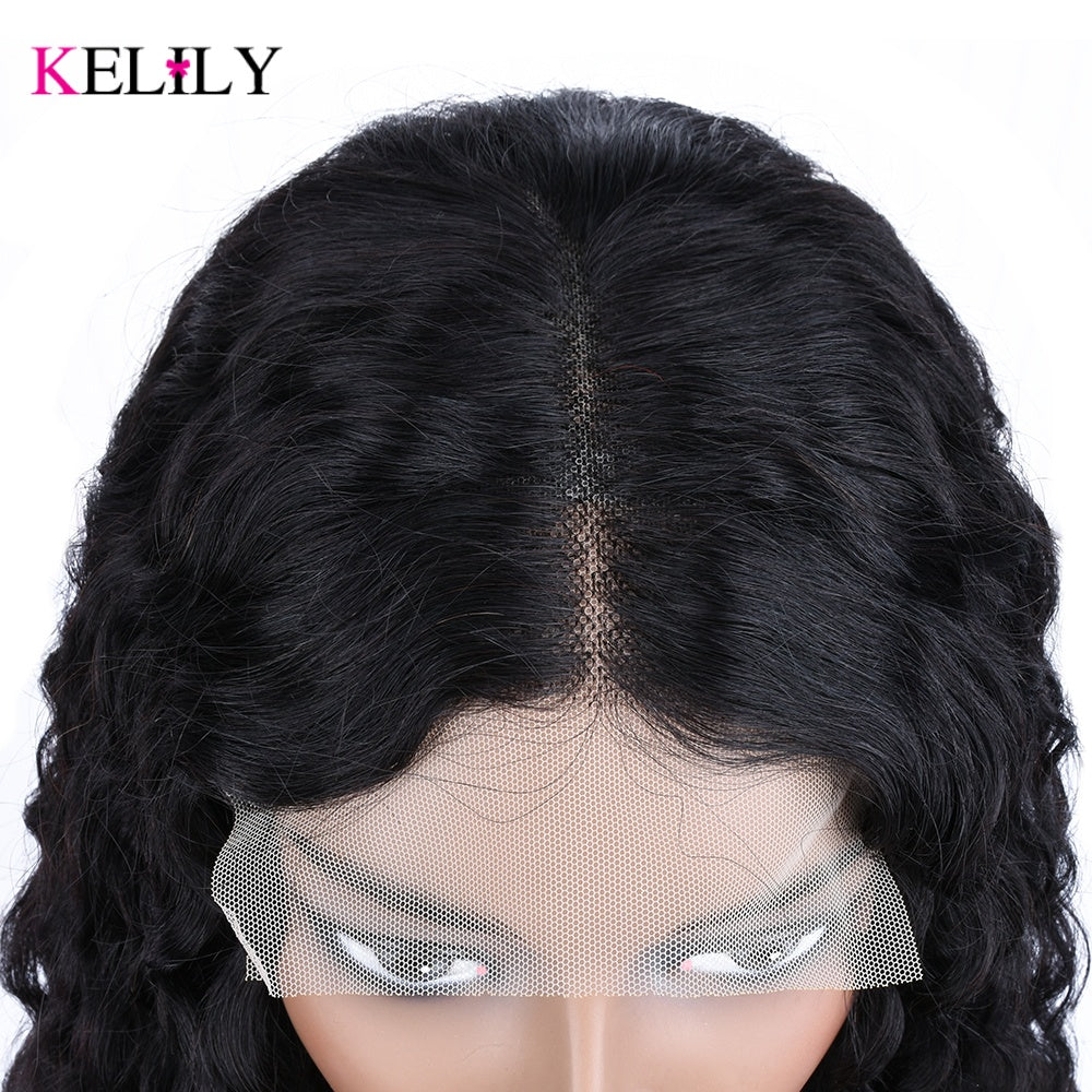 Loose Wave Glueless HD Lace Closure Wig Melted All Skins