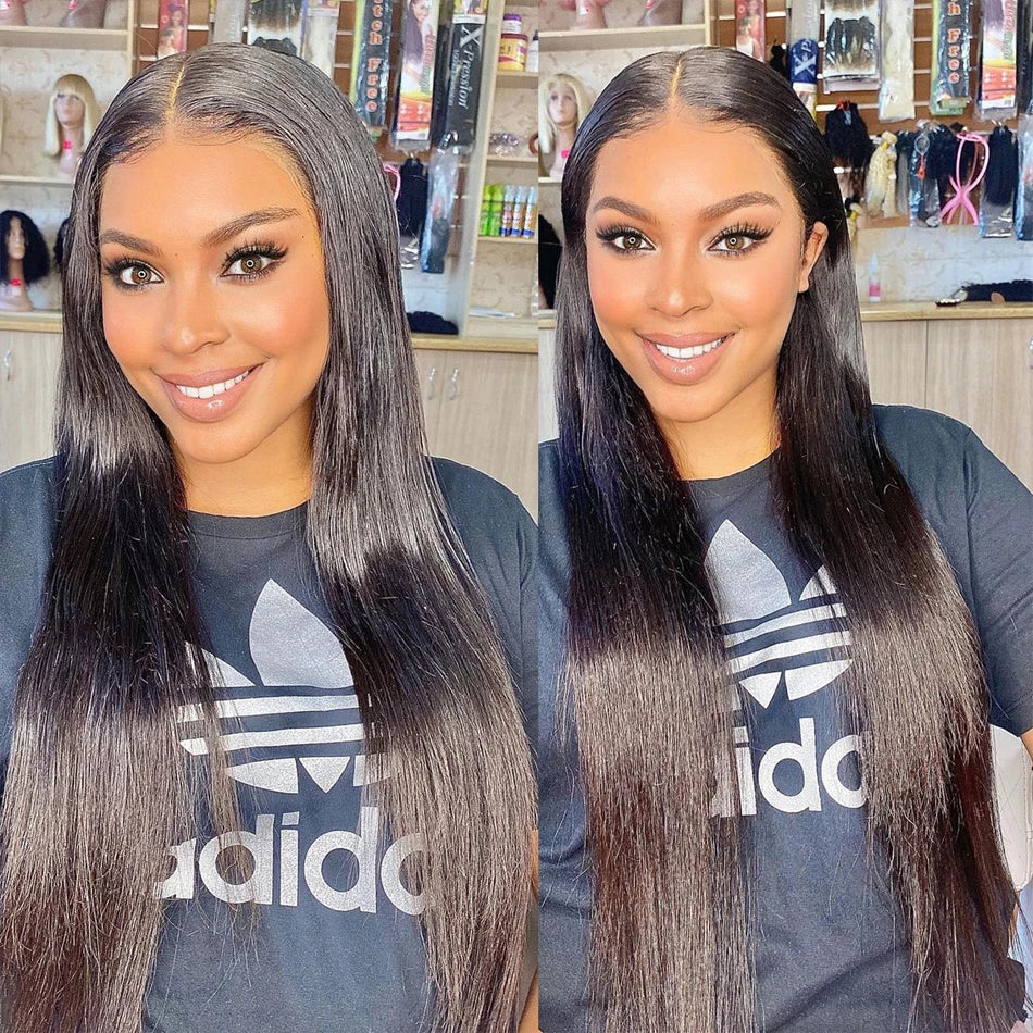 Kelily Straight Undetected 13x6 HD Lace Frontal  Brazilian Human Hair