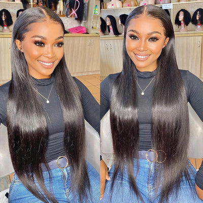 Kelily Straight Undetected 13x6 HD Lace Frontal  Brazilian Human Hair