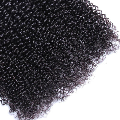 Kinky Curly Human Hair Bundles 3 Pieces Jerry Curly Natural Hair Extensions Woman Wet And Wavy Human Hair Bundles