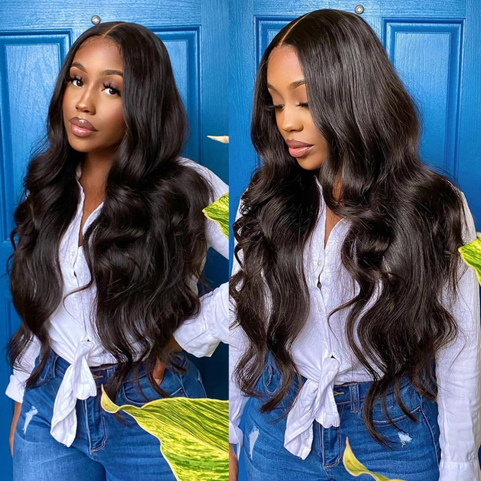 13x6 Cranberry Remy Brazilian Human Hair Body Wave Lace Frontal Wig