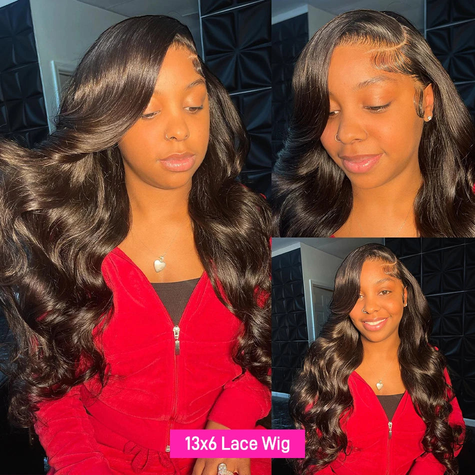 Kelily 360 Lace Wig Brazilian Body Wave Virgin Human Hair Wigs Breathable Lace Wig