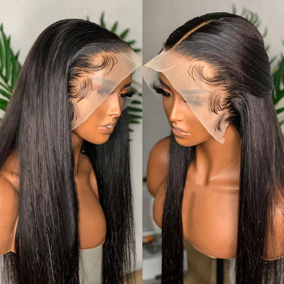 Kelily Upgrade Pre Cut 5X5 Lace Glueless Straight HD Lace Wear Go Closure Wig With Pre-plucked Edges