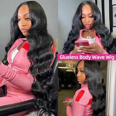 Kelily Hair Ready To Go Glueless HD Lace Closure Wig Body Wave