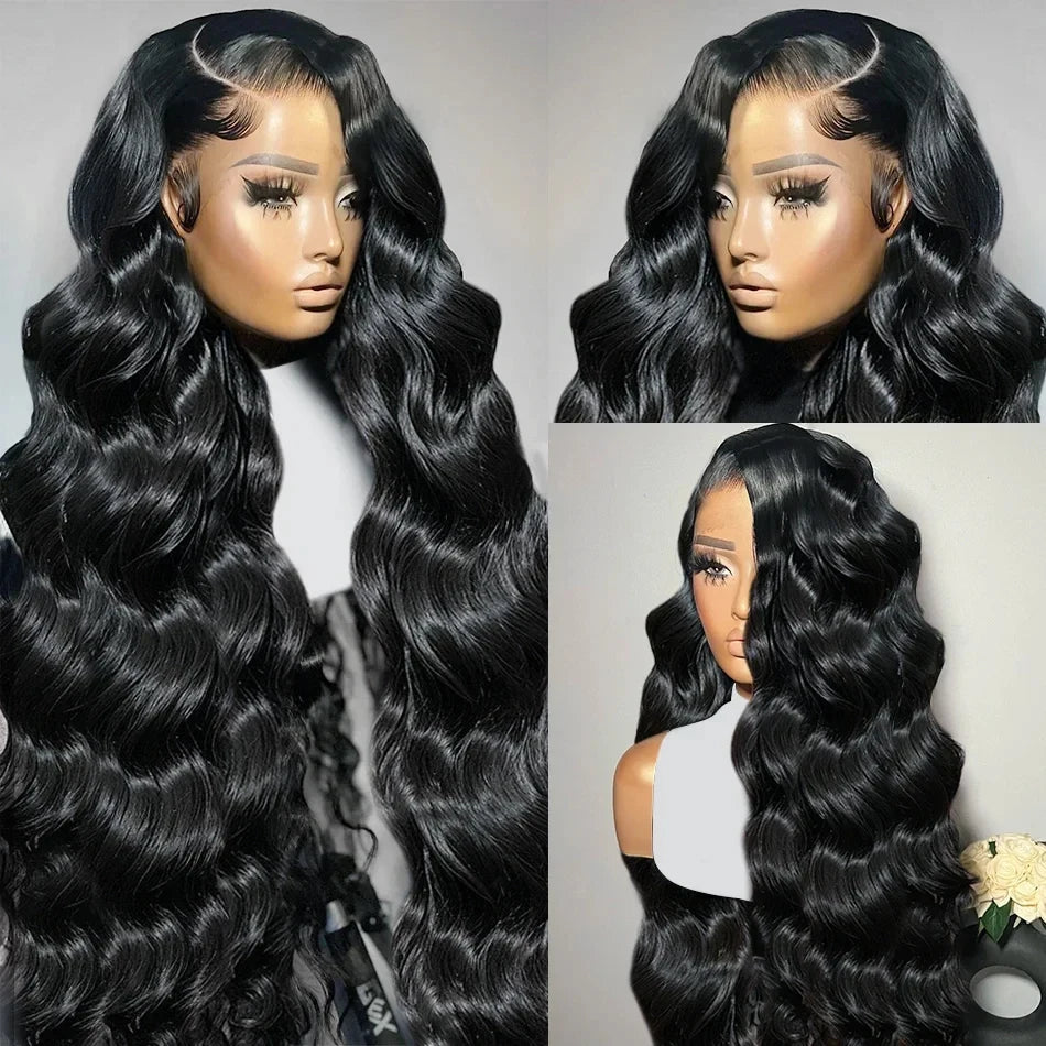 Kelily Hair Loose Wave Glueless HD Lace Closure Wig Melted All Skins