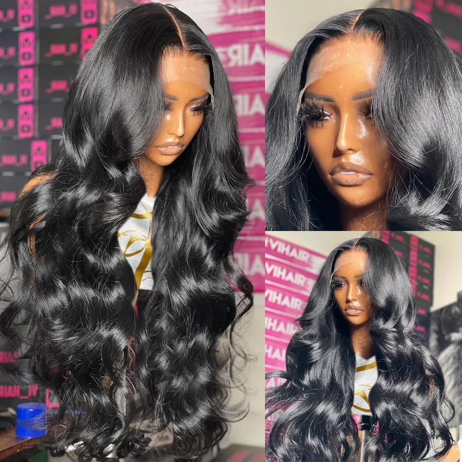 Kelily Brazilian Body Wave New 6x4.5 Lace Human Hair Wigs For Women 5x5 Ready To Wear Go Glueless Wig