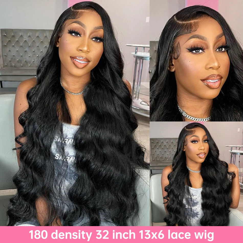 Kelily Brazilian Body Wave New 6x4.5 Lace Human Hair Wigs For Women 5x5 Ready To Wear Go Glueless Wig