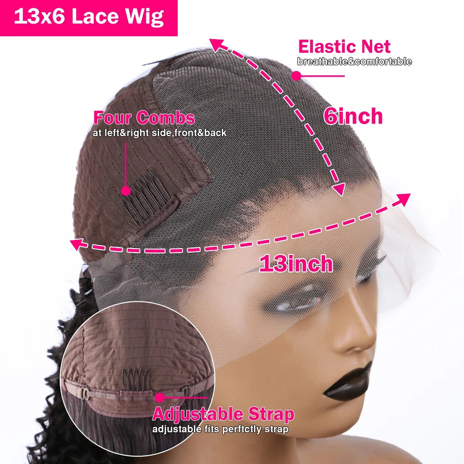 613 HD Lace Frontal Wig Transparent  Body Wave Wig Human Hair For Women Brazilian Wigs On Sale