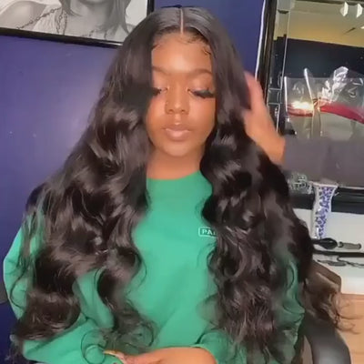 Body Wave  4x4 5x5 13x4 13x6 Lace Closure/Frontal Wig Density 180% Transparent Human Hair Lace Frontal Wig Sale